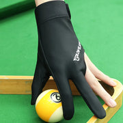 Full-Finger Billiard Gloves Non-Slip Billiard Training Gloves Left/Right Hand Three Finger Snooker Elasticity Sports Accessories
