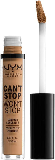 NYX Professional Makeup Can'T Stop Won'T Stop Full Coverage Concealer -Light Ivory, 3.50 Ml