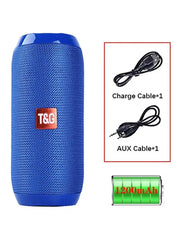 TG117 Portable Bluetooth Speaker Outdoor Wireless Woofer Free Call /FM/TF Card/Usb Flash Drive Connect Mobile Phone/Tablet/Tv