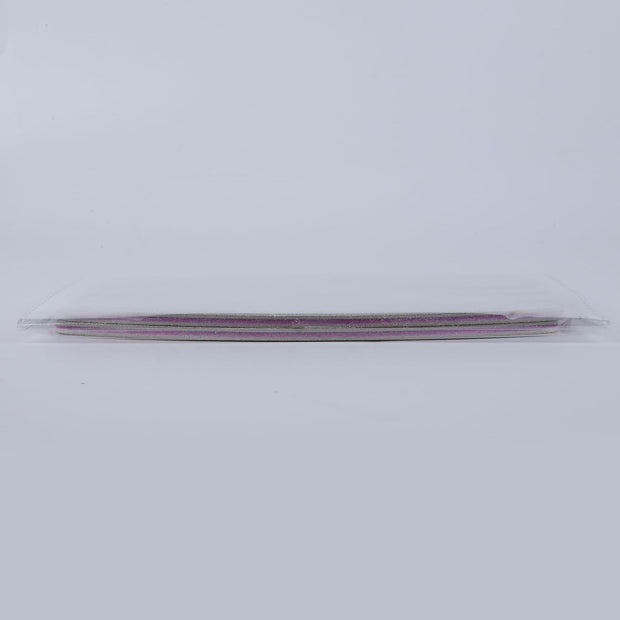 FANDAMEI 10 Pcs Nail File Set, 5 Shapes Nail Files for Acrylic and Gel Nails, 100/180 Grit Emery Boards for Nails, Nail File and Buffer Set