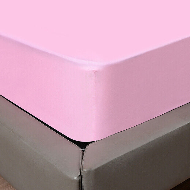 EXTRA DEEP Fitted Sheet 25CM/40CM Bed Sheet Single Double Super King