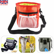 New Dog Training Treat Pouch Bag Pet Waist Bum Bags Belt Snack Treats Walking UK