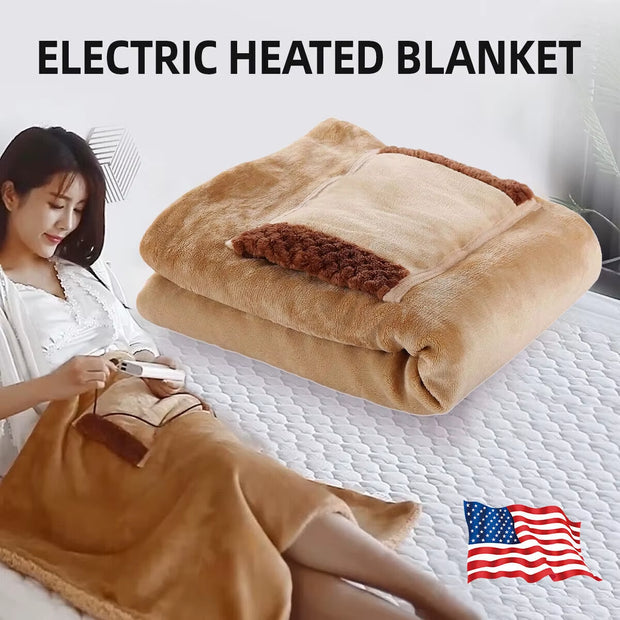 USB Electric Heated Blanket Constant Temperature Warm Warp Shawl Portable