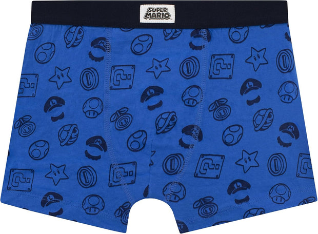 SUPER MARIO Boys Mario Briefs Pack of 5 Underwear for Kids