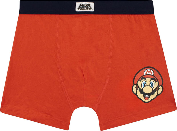 SUPER MARIO Boys Mario Briefs Pack of 5 Underwear for Kids
