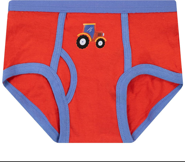 Harry Bear Boys Underwear Pack of 5 Tractor