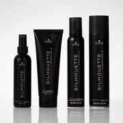 Silhouette Super Hold Hair Mousse for Hair Styling without Overburdening Strong Invisible Long Lasting Hold Quick Drying Non Sticky Super Shine 200 Ml