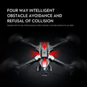 K10 MAX Drone HD 4K Three Cameras Aerial Photography UAV Obstacle Avoidance Optical Flow Positioning Aircraf Toys Christmas Gift