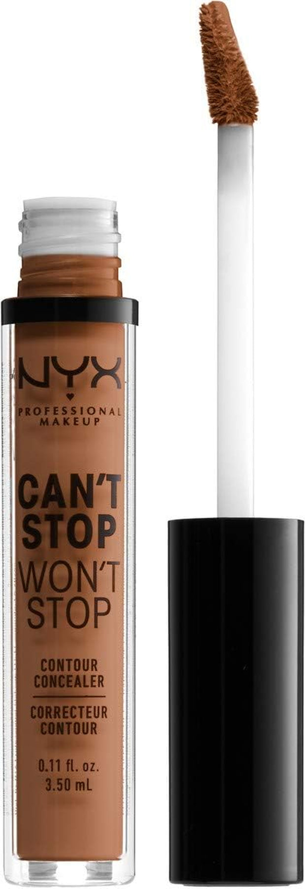 NYX Professional Makeup Can'T Stop Won'T Stop Full Coverage Concealer -Light Ivory, 3.50 Ml