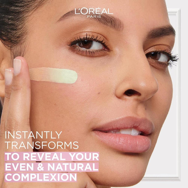 L'Oréal Paris CC Cream, C'Est Magic CC Cream Natural Makeup for Face, Anti-Redness Formula with Vitamin E and Vitamin B5, Lightweight Skin Perfector for Glowing Skin