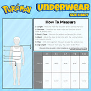 Pokemon Boys Briefs, Comfortable Cotton Breathable Underwear Pack of 5 Kids Underpants
