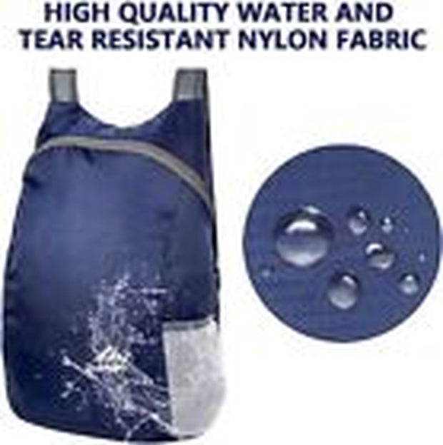 20L Hiking Camping Bag Large Foldable Backpack Outdoor Travel Luggage Rucksack