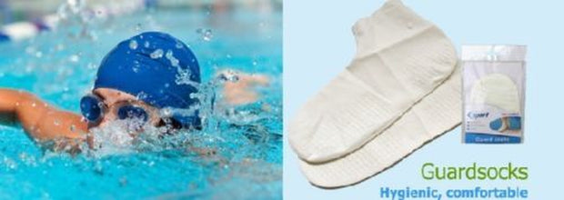Anti Verruca AV Swim Socks - Swimming Pool Feet Foot Protection 100% Latex NEW
