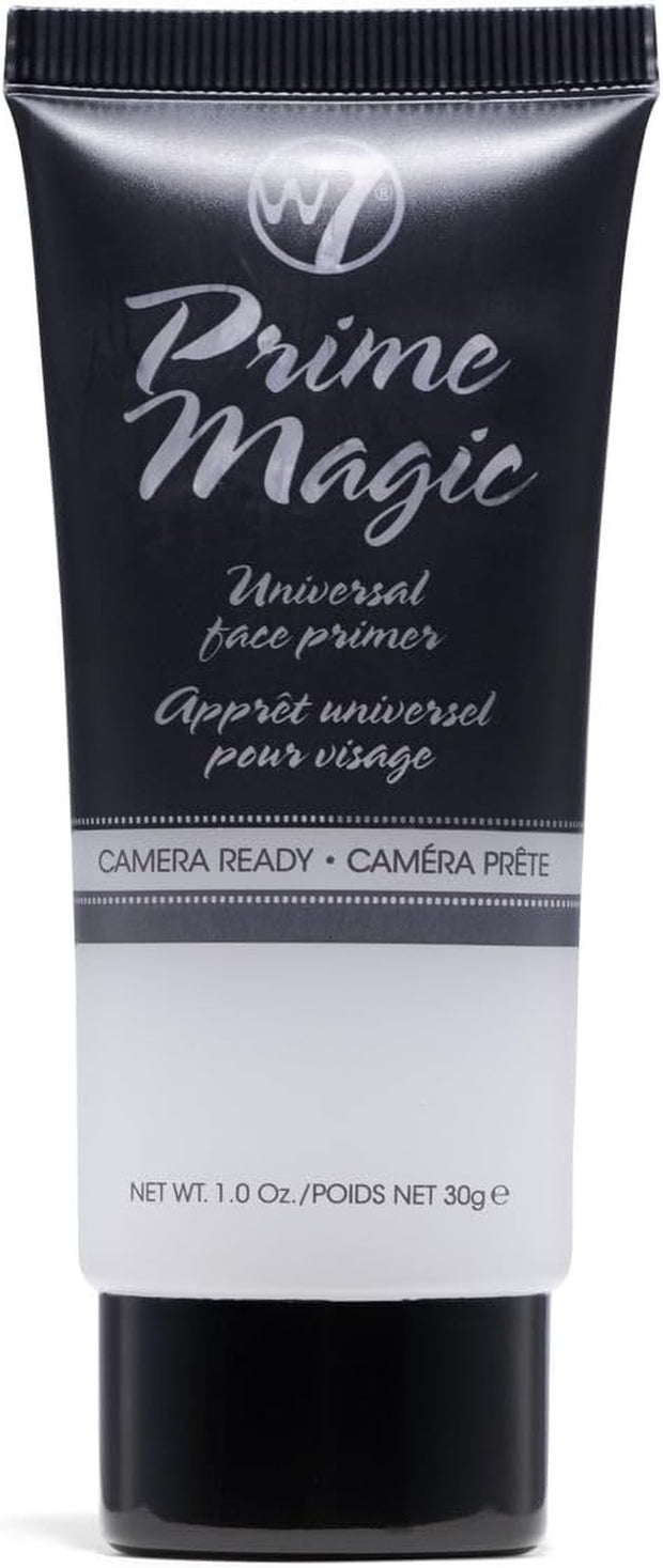W7 Prime Magic Anti-Redness Face Primer - Green Colour Correcting Face Priming Formula - Vegan Makeup