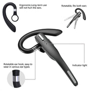 Wireless Bluetooth Headset Mobile Phone Hands Free Earpiece for Samsung Iphone