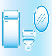 Duzzit Amazing Baking Soda Cleaner Wipes Sheets Multi-Purpose Household