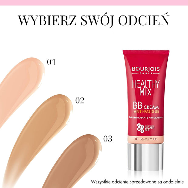 Bourjois Healthy Mix Bb Cream 30Ml, 02 Medium