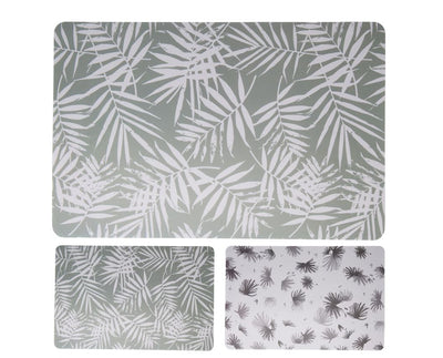 Botanical Tropical Large PVC Placemats Mat Serving Mats 44Cm X 29Cm Barn Flower