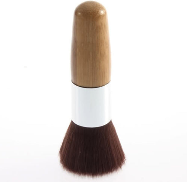 Flat Top Buffer Wooden Liquid Foundation Powder Bronzer Makeup Brush by Broadfashion