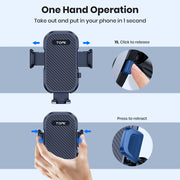 Car Phone Holder Stand Gravity Dashboard Phone Holder Mobile Phone Support Universal for Iphone 13 12 11 Xiaomi Samsung