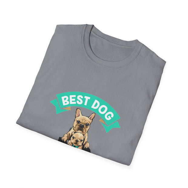 Best dog dad ever cotton t-shirt