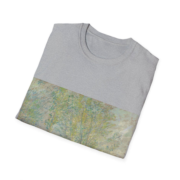 The Willows_1880_Claude Monet  soft cotton shirt