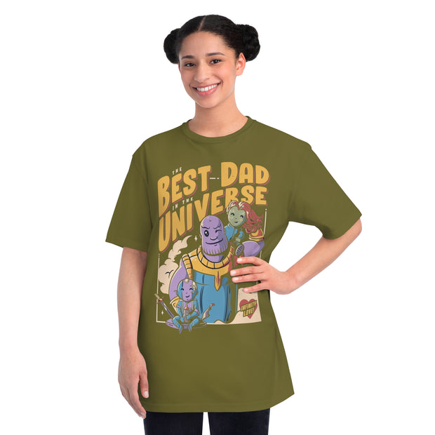 Organic T-Shirt "Best Dad in the Universe"