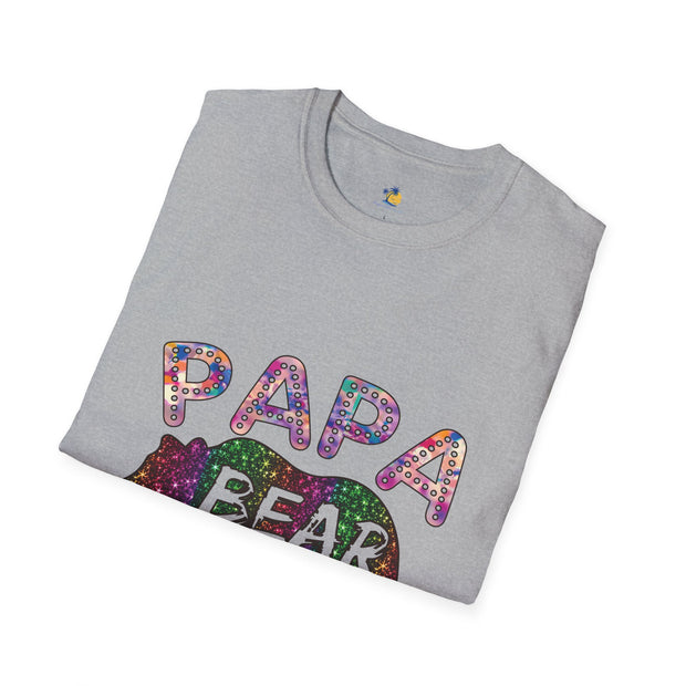 Papa bear father's day t-shirt gift