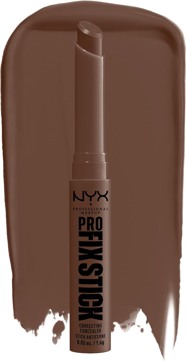 NYX Professional Makeup Correcting Concealer Stick, Covers Blemishes, Dark Spots and Discolouration, 12H Wear, Vegan Formula, Pro Fix Stick, Green