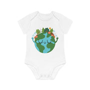 Baby Organic Short Sleeve Bodysuit - Love the Earth