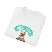 Best dog dad ever cotton t-shirt