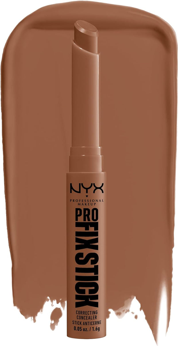 NYX Professional Makeup Correcting Concealer Stick, Covers Blemishes, Dark Spots and Discolouration, 12H Wear, Vegan Formula, Pro Fix Stick, Green