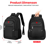 Men Women Backpack Waterproof Large Bussiness Travel Laptop Rucksack School Bag