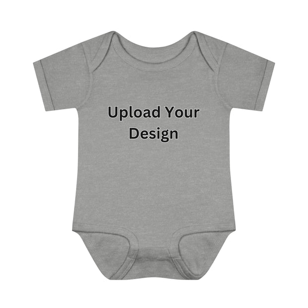 Custom Personalized Infant Baby Rib Bodysuit