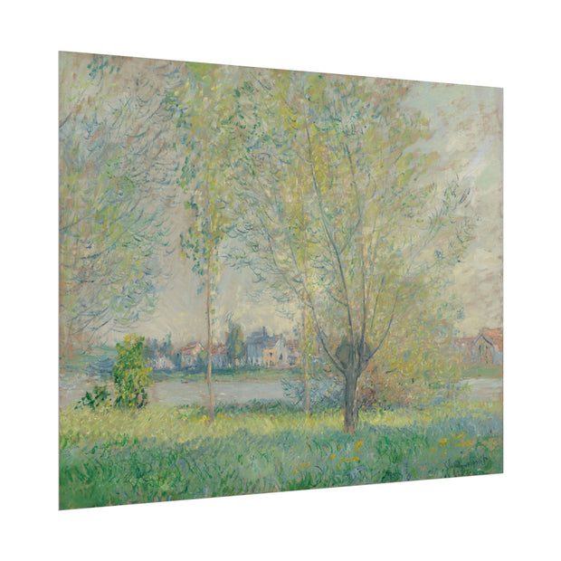 Rolled Poster - The Willows, 1880, Claude Monet