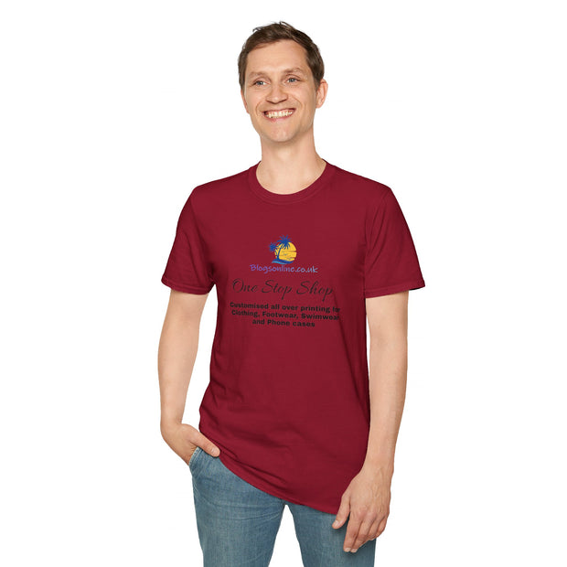 BLOGS promotional t-shirt