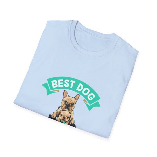 Best dog dad ever cotton t-shirt