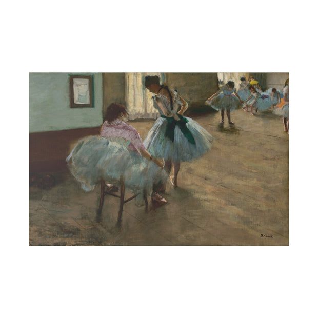 The Dance Lesson, c. 1879, Edgar Degas (fragment)