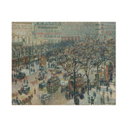 Boulevard des Italiens, Morning, Sunlight, 1897, Camille Pissarro