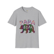 Papa bear father's day t-shirt gift