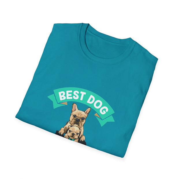 Best dog dad ever cotton t-shirt