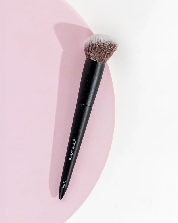 Brushworks No. 7 Angled Blush Brush