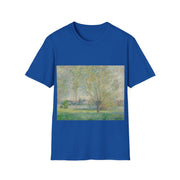 The Willows_1880_Claude Monet  soft cotton shirt