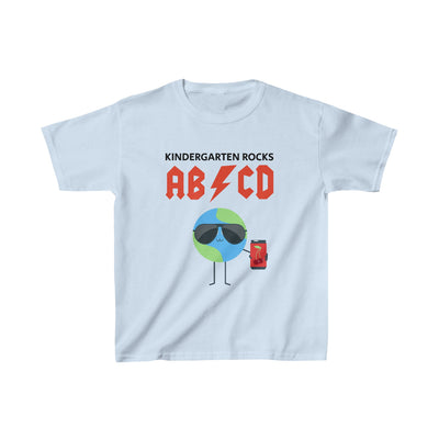 Kids Heavy Cotton Tee - Kindergarten Rocks