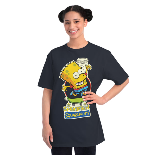 Organic Streetwear T-Shirt Spongebart