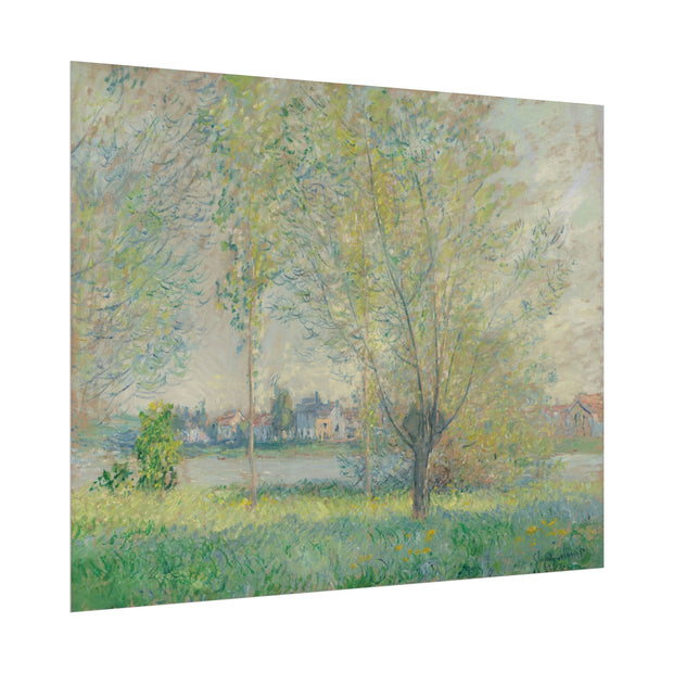 Rolled Poster - The Willows, 1880, Claude Monet