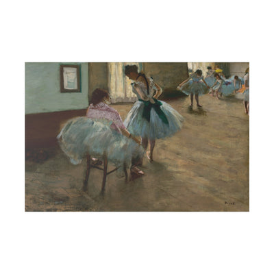 The Dance Lesson, c. 1879, Edgar Degas (fragment)