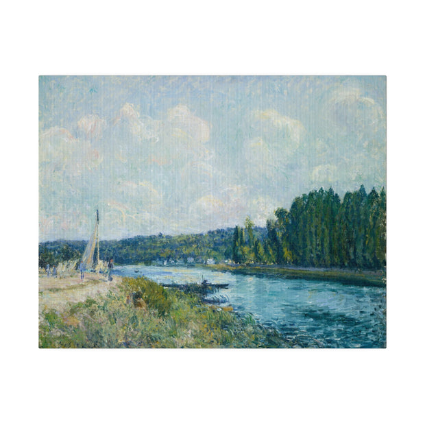 The Banks of the Oise, 1877-1878, Alfred Sisley