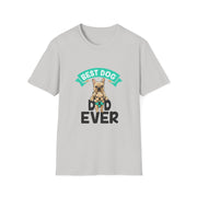 Best dog dad ever cotton t-shirt