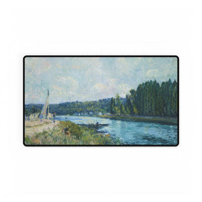 Desk Mat - The Banks of the Oise, 1877-1878, Alfred Sisley